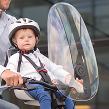 Windscreen for Hamax Observer, perfect for your family bike ride.
