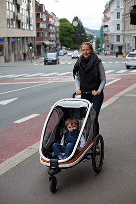 Hamax Outback Child Bike Trailer – Stoller – Jogger