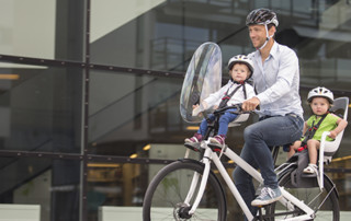 front rear child bike seats