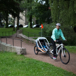 Bicycle Commuting with Hamax Outback