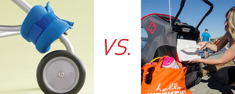 Stroller Hacks Ankle Weights vs Large Storage Area