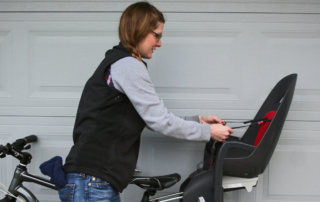 install a baby bike seat