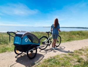 Traveller Kids Bike Trailer Two-Seater